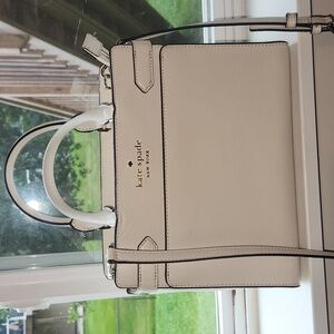 EUC Kate Spade medium white cross body
